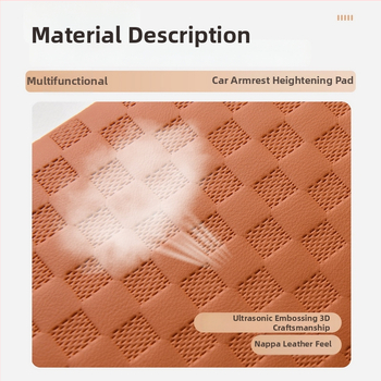 Automobiļa rokasbalsta kaste ar dubultu atvēršanu un ādas pārklājumu uzglabāšanai (Materiāls: Āda; Piemērojami modeļi: Universāli; Zīmols: Special; Privāta zīmola autorizācija: Jā)