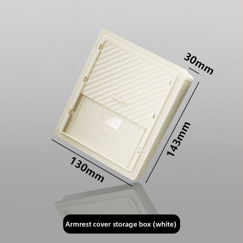 Plastiska centrālās konsoles uzglabāšanas vāciņš Tesla Model Y un Model 3; rokas balsta uzglabāšanas kastīte; privāta uzglabāšana