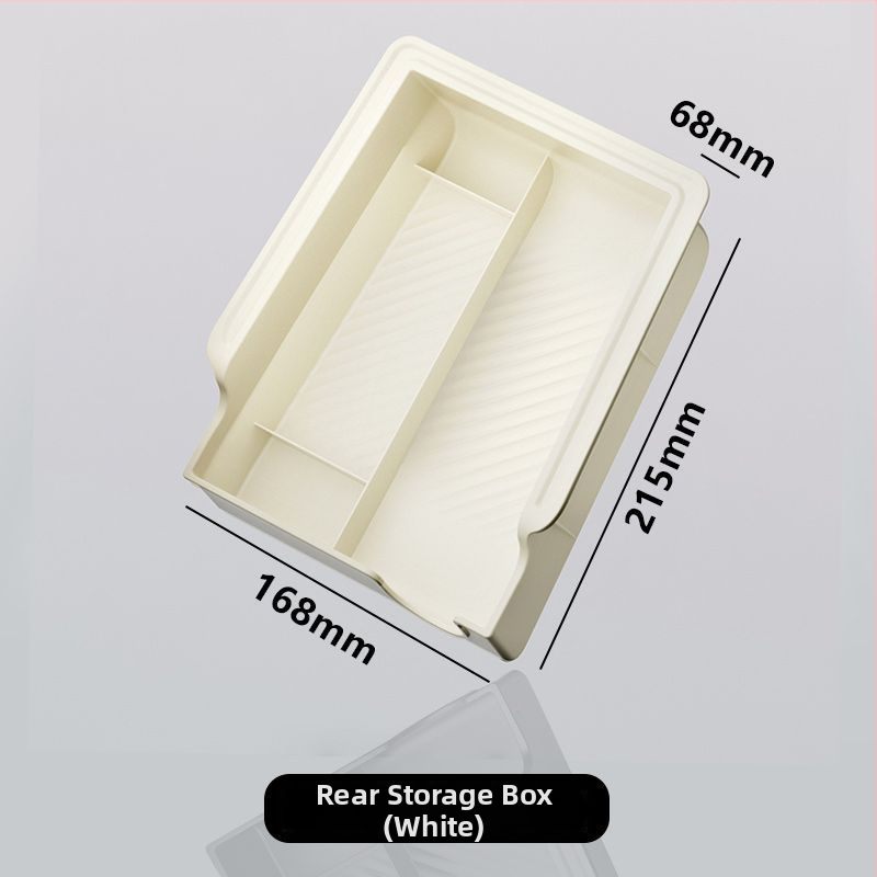 Plastiska centrālās konsoles uzglabāšanas vāciņš Tesla Model Y un Model 3; rokas balsta uzglabāšanas kastīte; privāta uzglabāšana