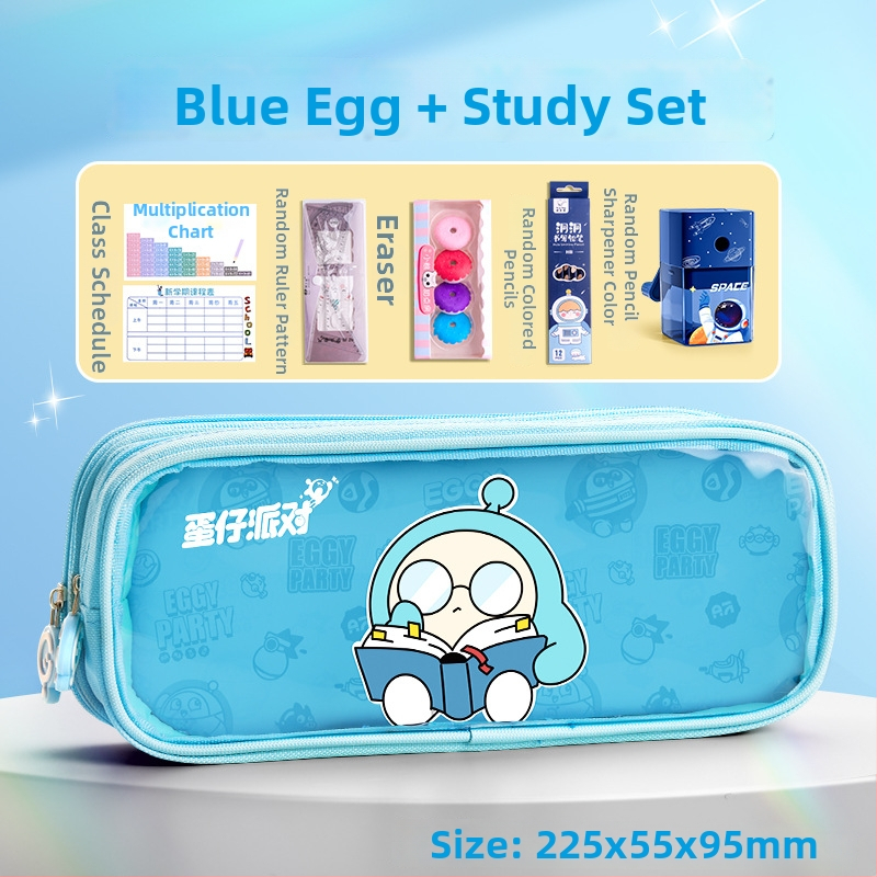 Caurskatāma zīmju soma Eggman party — audums, mīļš stils, Wheat and zīmols, IP apstiprināts (māksla un kultūras radīšana)