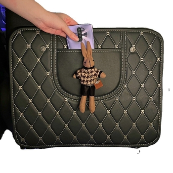 Protector pentru spatele banchetei auto pentru copii, suprafață PU, umplere: Altă, brand GRENGR, universal pentru toate anotimpurile, cod G1029