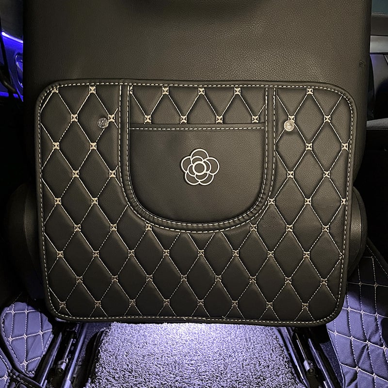 Protector pentru spatele banchetei auto pentru copii, suprafață PU, umplere: Altă, brand GRENGR, universal pentru toate anotimpurile, cod G1029