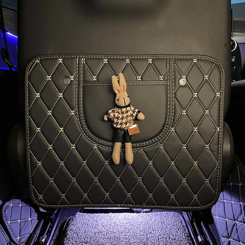 Protector pentru spatele banchetei auto pentru copii, suprafață PU, umplere: Altă, brand GRENGR, universal pentru toate anotimpurile, cod G1029