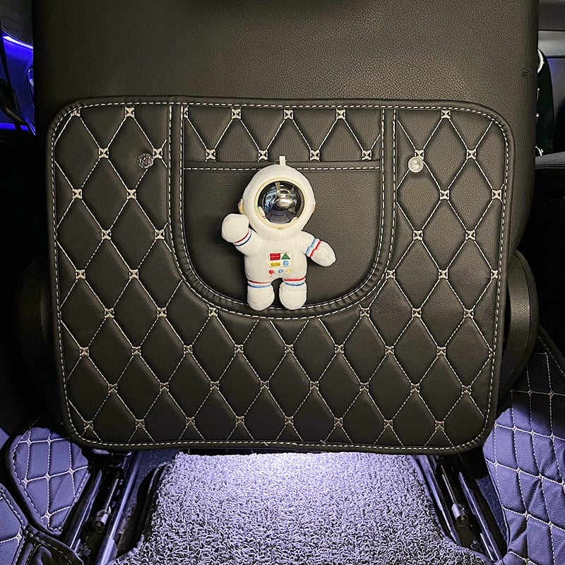 Protector pentru spatele banchetei auto pentru copii, suprafață PU, umplere: Altă, brand GRENGR, universal pentru toate anotimpurile, cod G1029