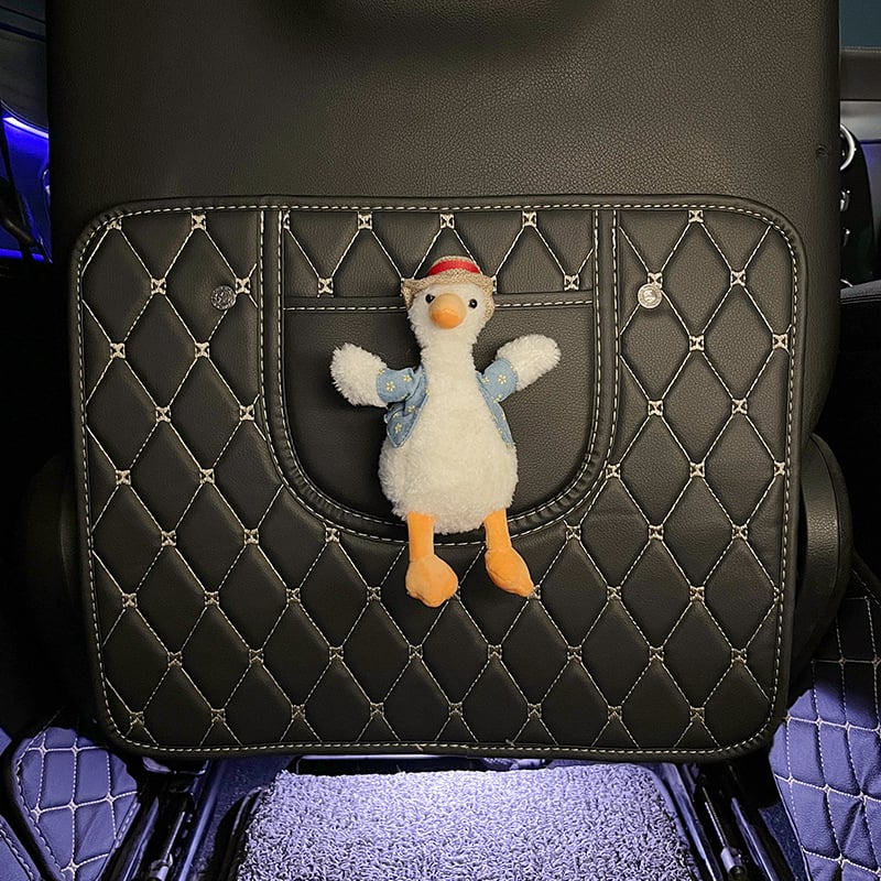 Protector pentru spatele banchetei auto pentru copii, suprafață PU, umplere: Altă, brand GRENGR, universal pentru toate anotimpurile, cod G1029