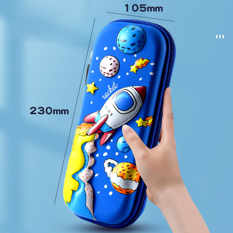 Pernica za osnovnu školu – 3D karikaturni dizajn, unisex, poliester, prozračan, vodootporan