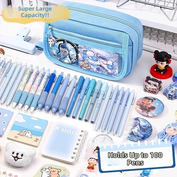 Pildspalvu maciņš – audums, sievietes dizains, Korejas versija, bez IP licences, bez zīmola