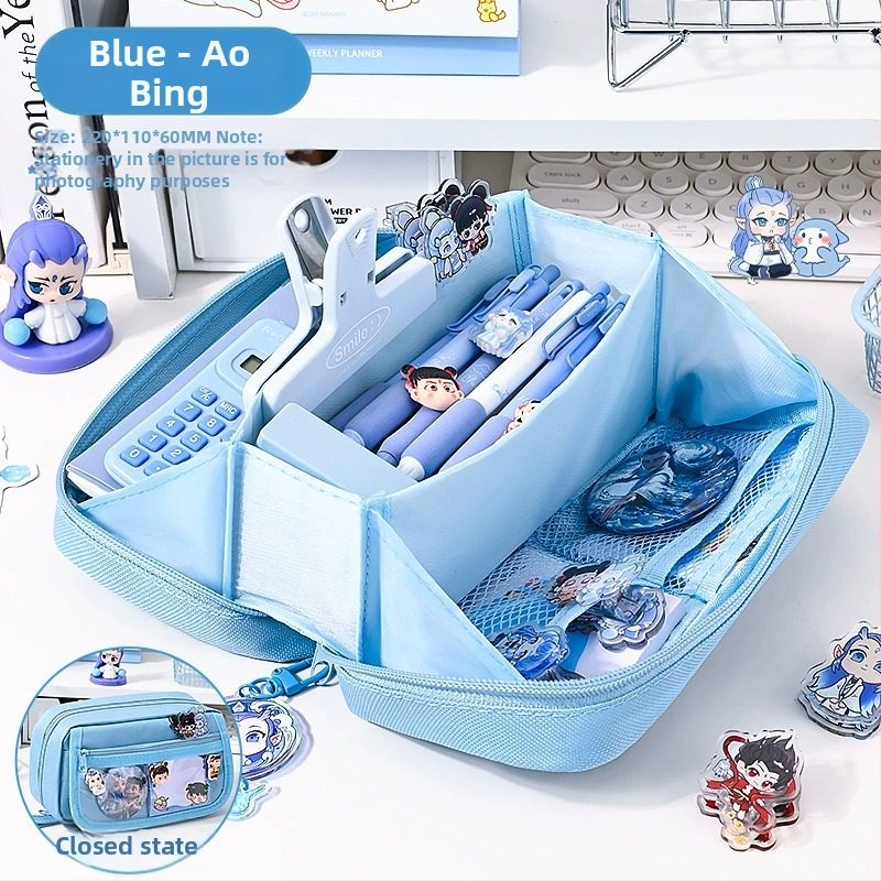 Pildspalvu maciņš – audums, sievietes dizains, Korejas versija, bez IP licences, bez zīmola