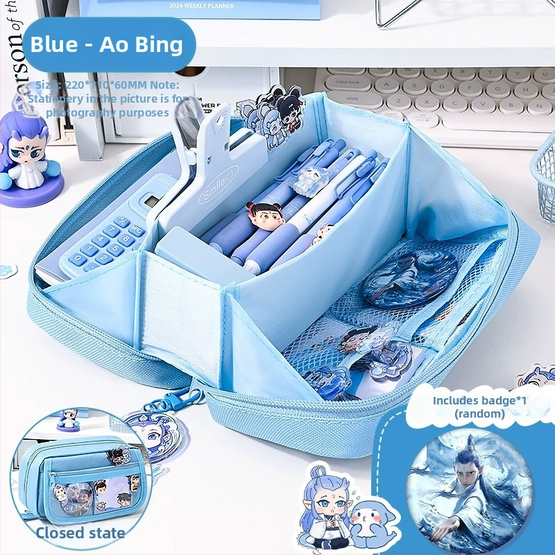 Pildspalvu maciņš – audums, sievietes dizains, Korejas versija, bez IP licences, bez zīmola