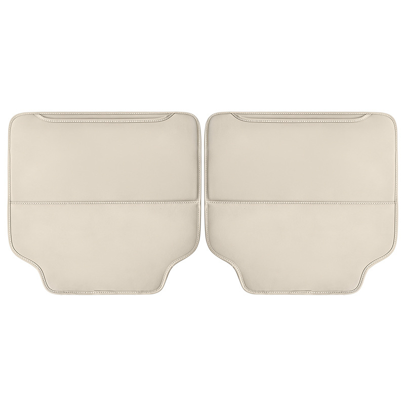 Δερμάτινο προστατευτικό κάλυμμα για το πίσω μέρος του καθίσματος αυτοκινήτου, κατά του γρατζουνίσματος, συμβατό με Alphard και Vellfire 40 σειρά.