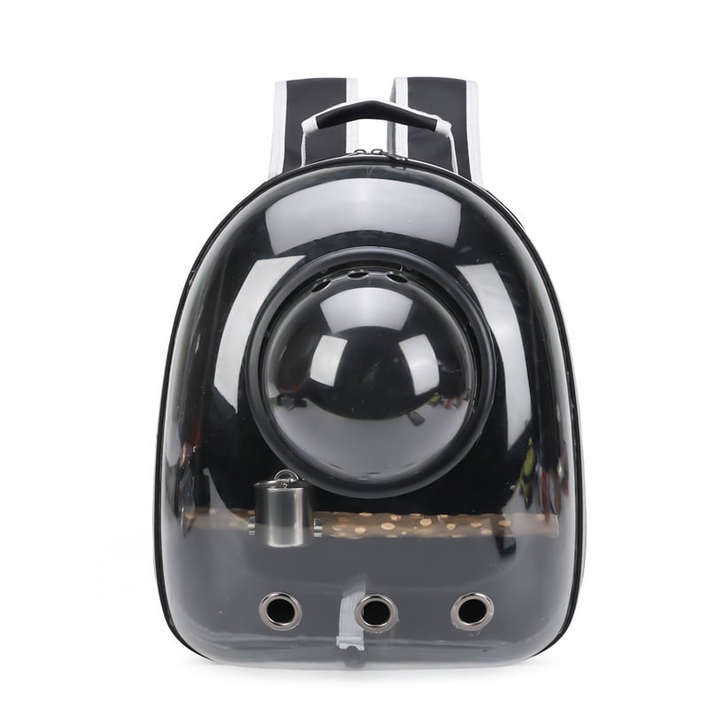 Σακίδιο μεταφοράς για παπαγάλο με διαφανές κλουβί, ύφασμα Oxford, χωρητικότητα 6,5 kg