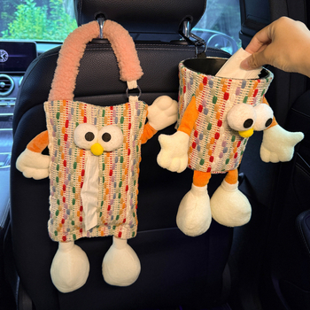 Κάδος απορριμμάτων αυτοκινήτου με κρεμαστό σχεδιασμό, αδιάβροχο ύφασμα, τοποθέτηση στην πλάτη του καθίσματος, Zaowu