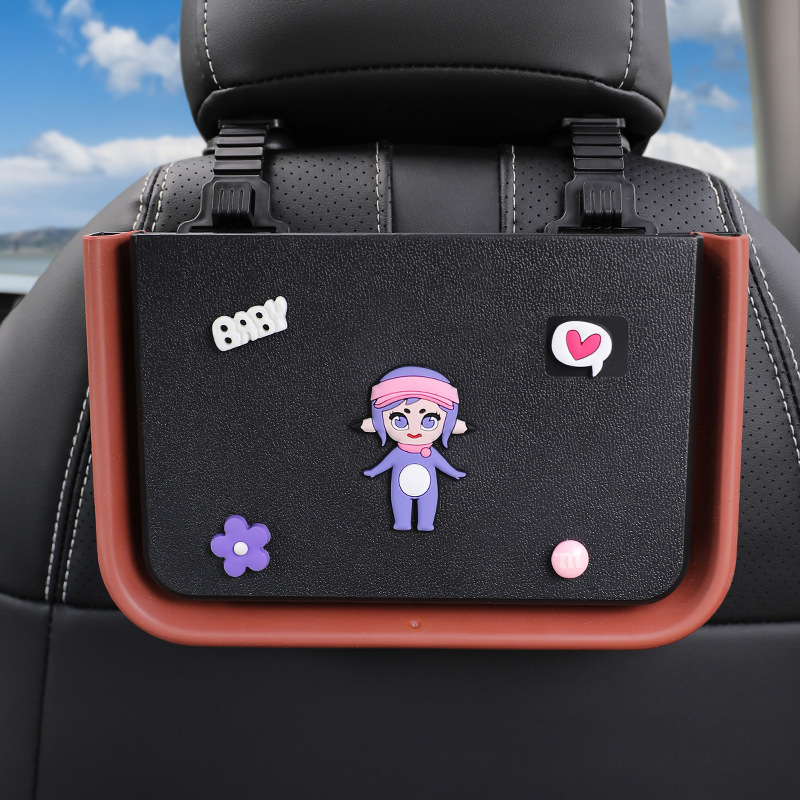 Aizmugurējā sēdekļa karājama uzglabāšanas soma, saliekama un izstiepjama, ūdensnecaurīga, izturīga pret kompresiju