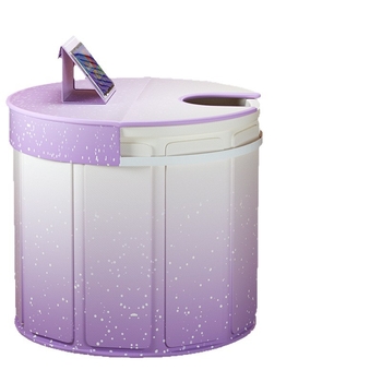 Găleată de baie pliabilă pentru aburire și înmuiere – fără instalare, PVC ecologic