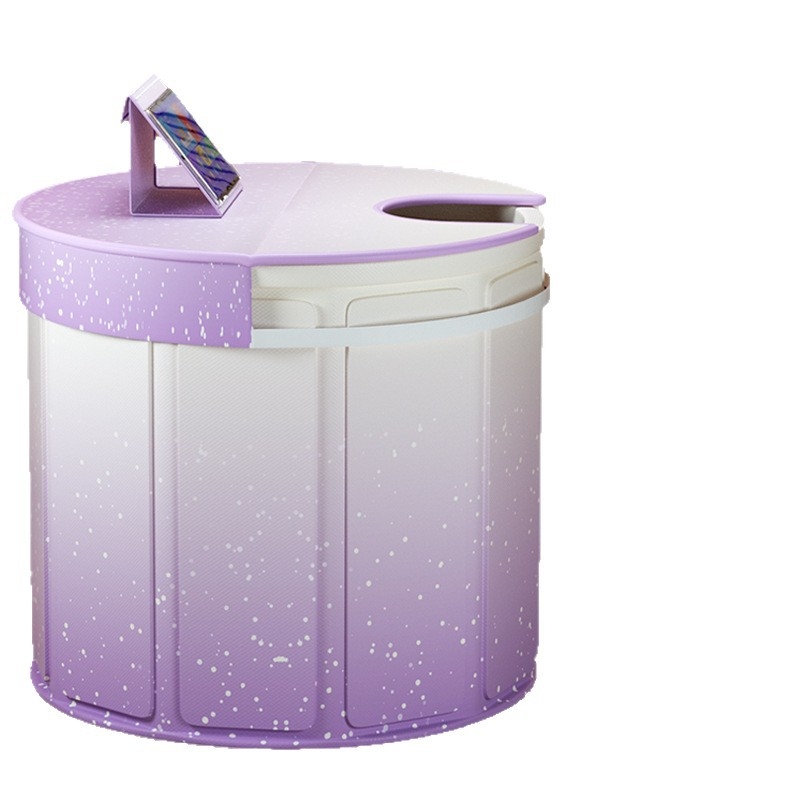 Găleată de baie pliabilă pentru aburire și înmuiere – fără instalare, PVC ecologic