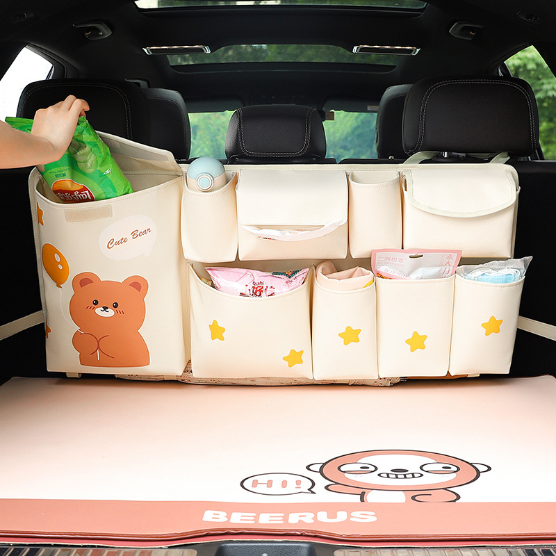 Bagāžas nodalījuma soma, ādas, ūdensizturīga, pakārāma, daudzfunkcionāla, universāla savietojamība