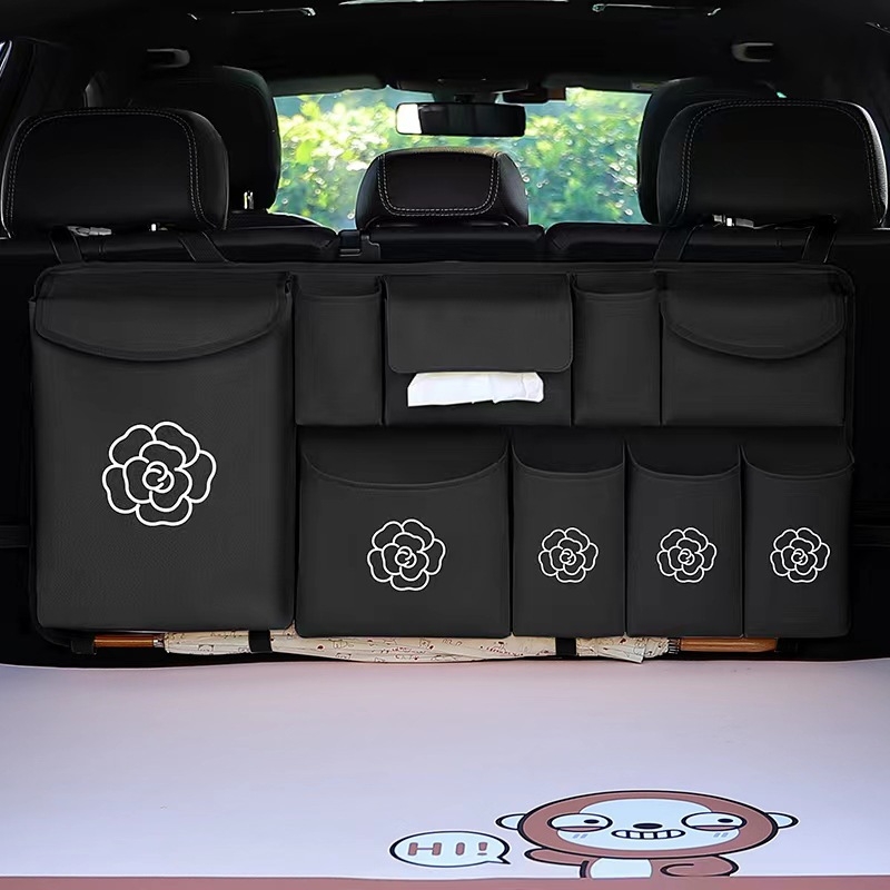 Bagāžas nodalījuma soma, ādas, ūdensizturīga, pakārāma, daudzfunkcionāla, universāla savietojamība