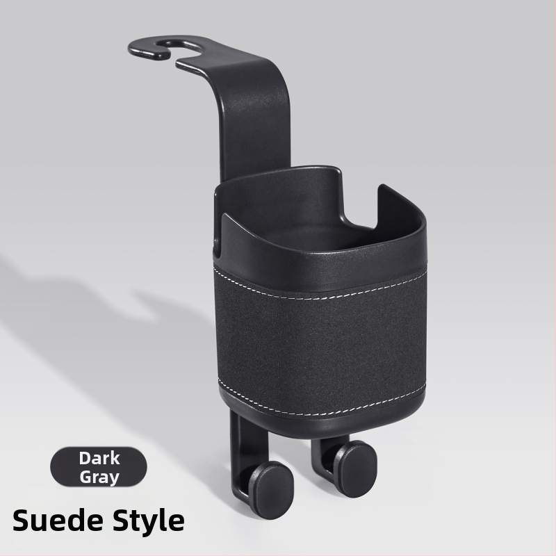 Organizētājs aizmugurējā sēdekļa ar pudeles turētāju, tālruņa turētāju un uzkaramo uzglabāšanas somu — Materiāls: ABS+Āda; Lietošana: aizmugure sēdekļa; Funkcija: daudzfunkcionālais uzglabāšana; Uzglabāšanas tips: pakarināma soma; Logo apdruka: iespējama