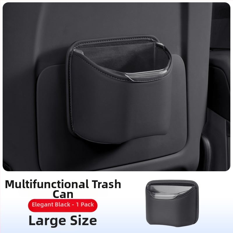 Nuoyue Automašīnas sēdekļa uzglabāšanas kastīte – ūdensdroša Nappa āda + ABS, universāla, paredzēta sēdei