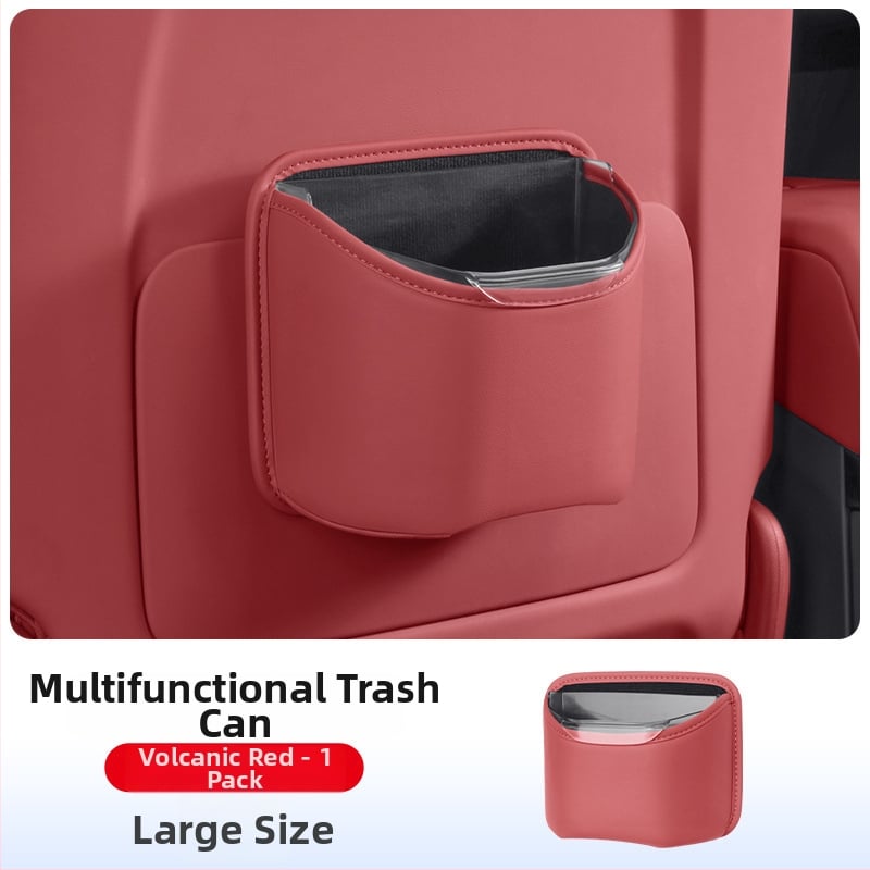 Nuoyue Automašīnas sēdekļa uzglabāšanas kastīte – ūdensdroša Nappa āda + ABS, universāla, paredzēta sēdei