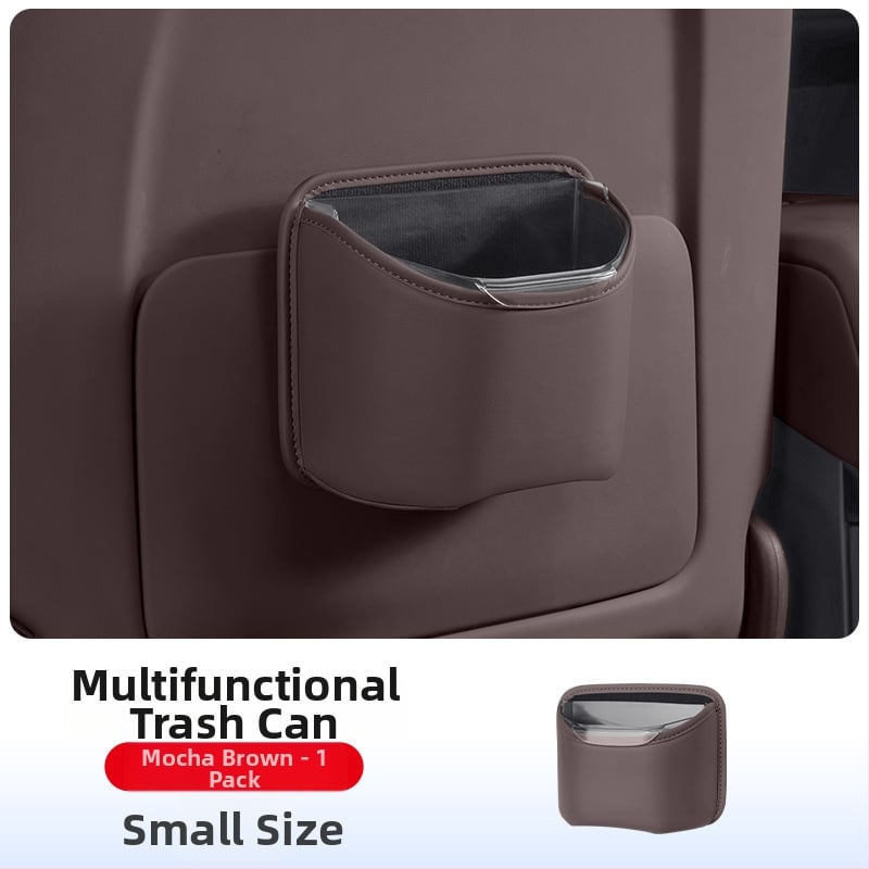 Nuoyue Automašīnas sēdekļa uzglabāšanas kastīte – ūdensdroša Nappa āda + ABS, universāla, paredzēta sēdei