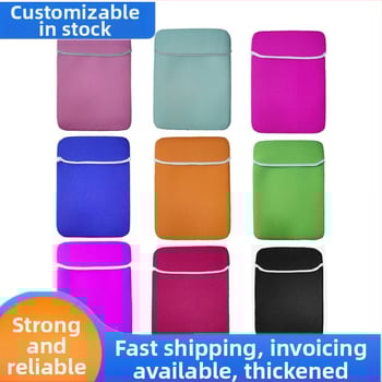 Калъф за лаптоп с вътрешна подплата, водоустойчив полиестер, джоб за компютър, унисекс, за лаптоп, таблет и iPad