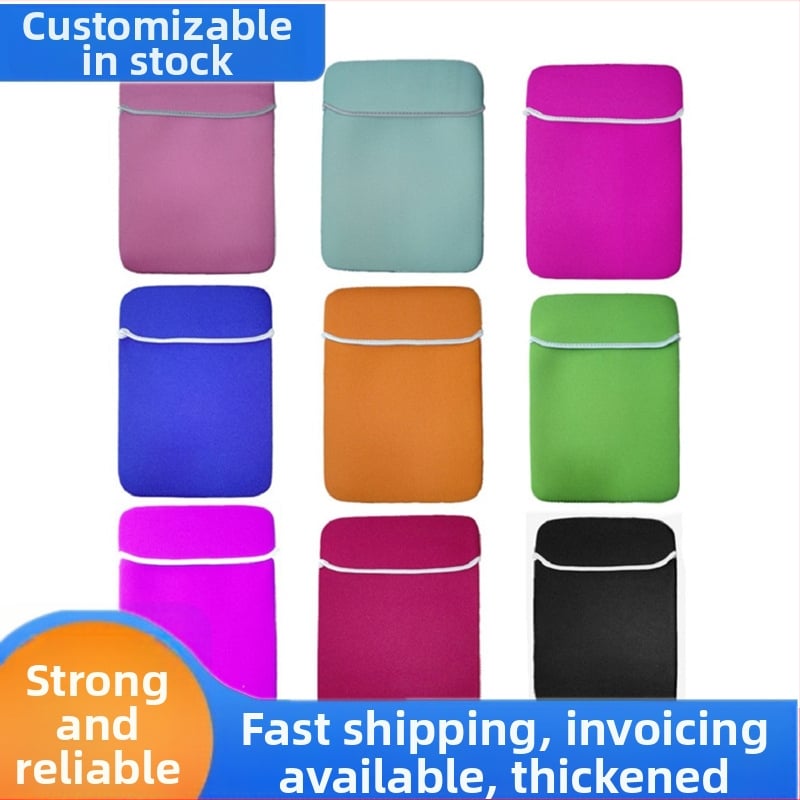 Калъф за лаптоп с вътрешна подплата, водоустойчив полиестер, джоб за компютър, унисекс, за лаптоп, таблет и iPad