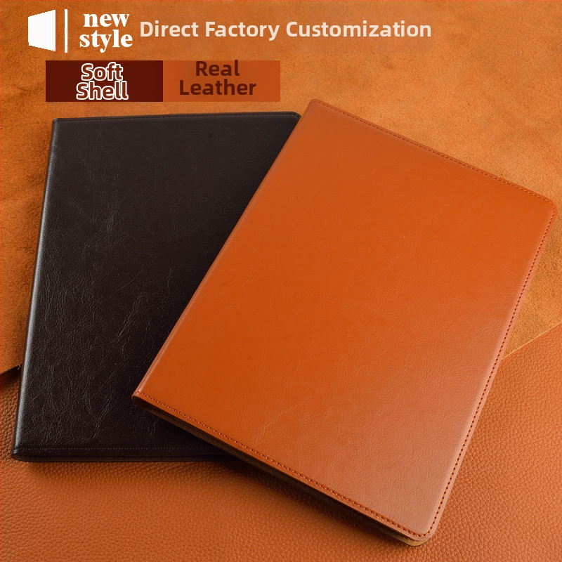 Kryt z pravej kože pre iPad Air 4, iPad Pro 11/12.9 a iPad mini 6 – Sleep/Wake funkcia, odolný voči nárazom, vstavaná podpora, odvádzanie tepla, proti opotrebeniu, proti otlačkom prstov; spracovanie teplom lisovaním