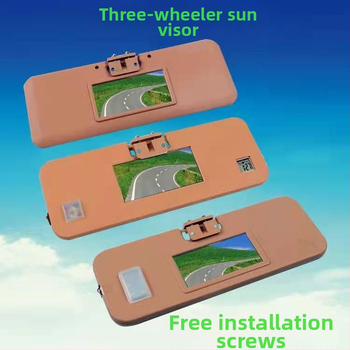 HD Καλλυντικό Καθρέφτης Ηλίου Αυτοκινήτου, Universal Συμβατότητα, Εγκατάσταση Με Κολλητή Ταινία, Μινιμαλιστικός Σχεδιασμός