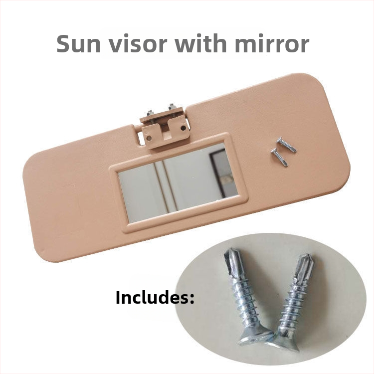 HD Καλλυντικό Καθρέφτης Ηλίου Αυτοκινήτου, Universal Συμβατότητα, Εγκατάσταση Με Κολλητή Ταινία, Μινιμαλιστικός Σχεδιασμός