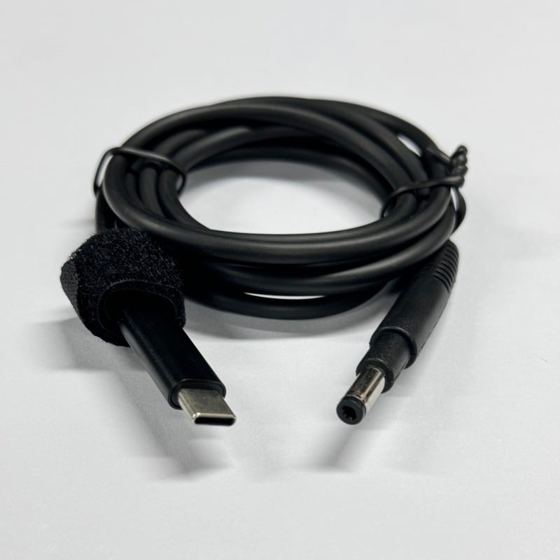 Laptop USB-C PD 65W kabel za napajanje s USB-C na DC, duljina 1,5 m, brzo punjenje