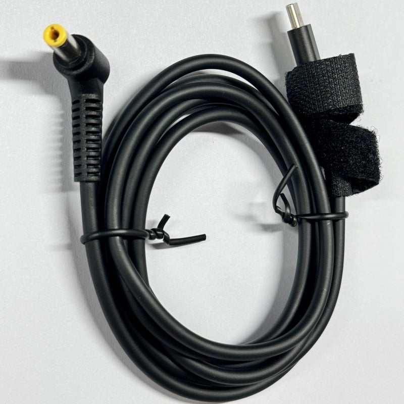 Laptop USB-C PD 65W kabel za napajanje s USB-C na DC, duljina 1,5 m, brzo punjenje