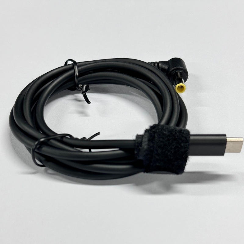 Laptop USB-C PD 65W kabel za napajanje s USB-C na DC, duljina 1,5 m, brzo punjenje