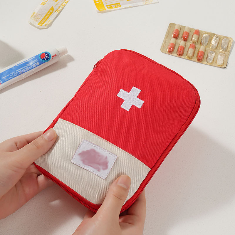 Hordozható utazási orvosi készlet – elsősegély és gyógyszer tárolás, többfunkciós