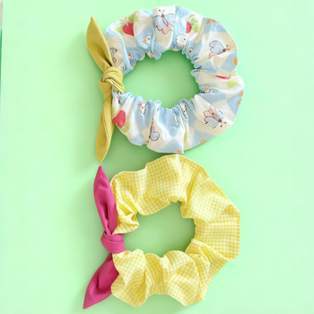 Prosop din bumbac pentru saliva la animale de companie, cu decor papion lucrat manual