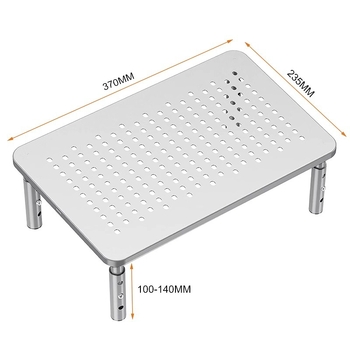 Suport reglabil pentru notebook și monitor, model mst003, greutate 1 kg, producție OEM
