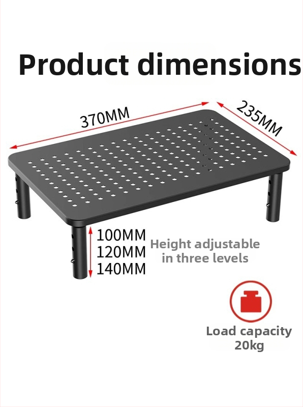 Viacfunkčný zdvíhací držiak pre notebook a monitor, model mst003, hmotnosť 1 kg, OEM výroba