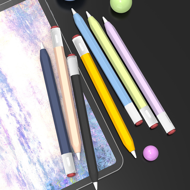 lovemei Kućište za Apple Pencil USB-C, 3. generacija – silikon, All-Inclusive stil, otporno na pad, prilagodljivo, toplim presovanjem