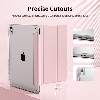 Θήκη προστασίας για iPad Pro 11 ιντσών με θήκη για γραφίδα, ακρυλική, ανθεκτική στις πτώσεις, απαγωγή θερμότητας, μαγνητικό κλείσιμο, τεχνολογία ζεστού κάμματος