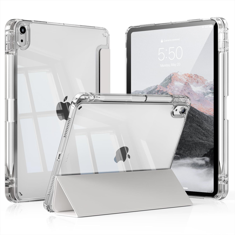 Θήκη προστασίας για iPad Pro 11 ιντσών με θήκη για γραφίδα, ακρυλική, ανθεκτική στις πτώσεις, απαγωγή θερμότητας, μαγνητικό κλείσιμο, τεχνολογία ζεστού κάμματος