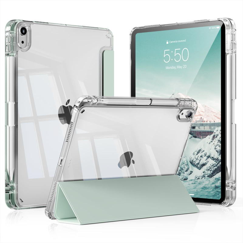 Θήκη προστασίας για iPad Pro 11 ιντσών με θήκη για γραφίδα, ακρυλική, ανθεκτική στις πτώσεις, απαγωγή θερμότητας, μαγνητικό κλείσιμο, τεχνολογία ζεστού κάμματος