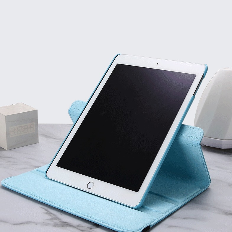 Torbica za tablet s lychee teksturom za iPad Air 4 (10.2-inch), iPad mini 4 i iPad Pro 10.5-inch s rotirajućim držačem
