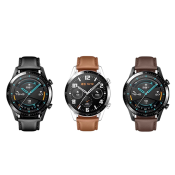 FKFM Кожена каишка за смарт часовник за Huawei GT6/GT5, Watch4 GT3 GT2 и Honor Magic — закопчаване с игла