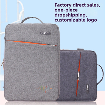 Obchodná taška na rameno pre notebook, polyester, zips, vnútorné vrecká pre notebook a identifikačnú kartu