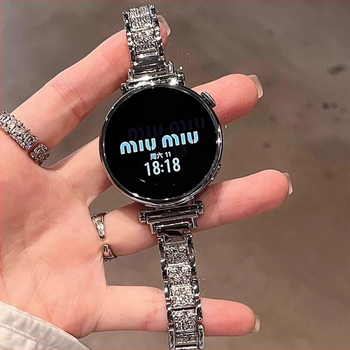 Метална лента за часовници Huawei и Apple, стилен дизайн, закопчаване със щракване, съвместима с различни ширини връзки