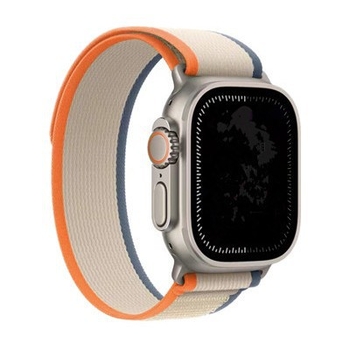 Apple Watch ремък от канвас с велкро — съвместим с Apple Watch Series, пролет 2024, без марка, стил бизнес/ежедневен/спорт, модерен градски стил