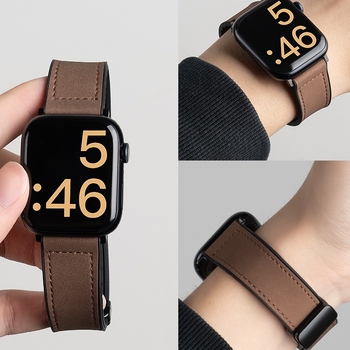 Gold One silikónový remienok na Apple Watch, magnetická pracka, vzor Crazy Horse
