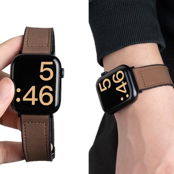 Gold One silikónový remienok na Apple Watch, magnetická pracka, vzor Crazy Horse