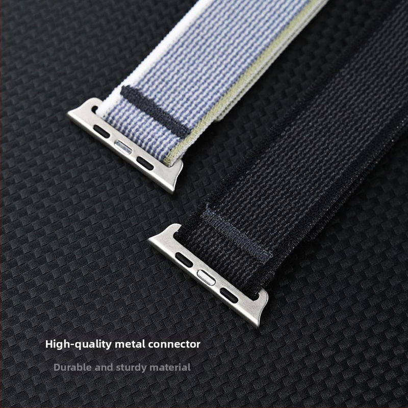 Remienok pre Apple Watch z nylonového pletenia s Velcro sponou, kód Wild Energy Loop Velcro, kompatibilný s Apple Watch, prispôsobiteľné rozmery rozhrania