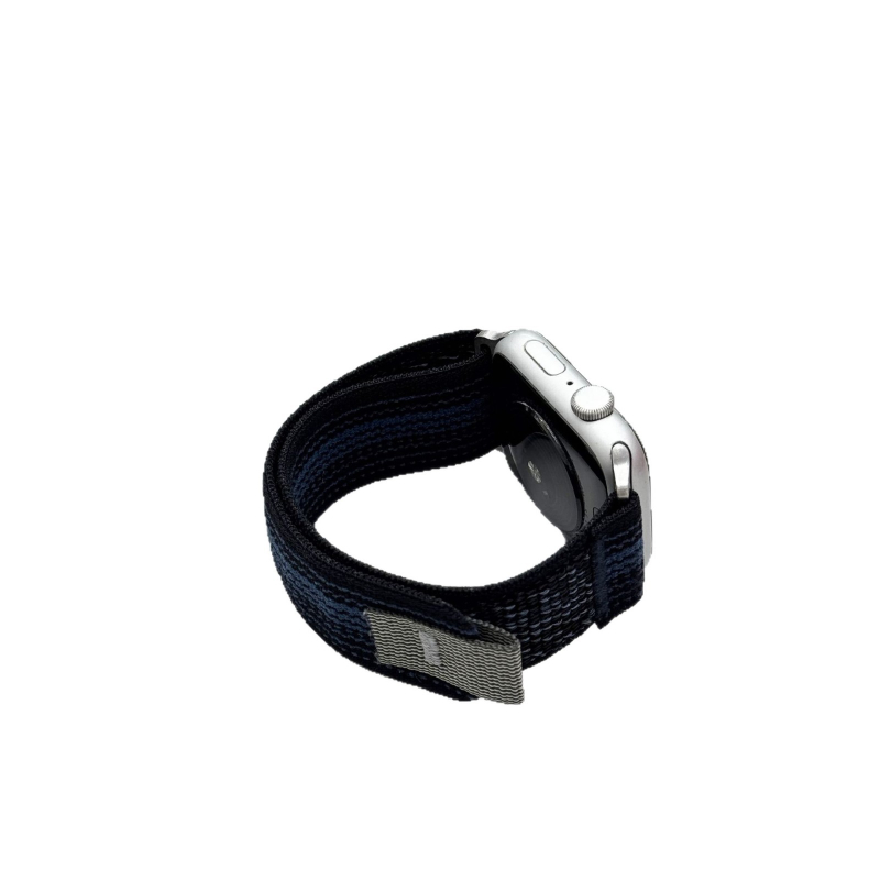 Remienok pre Apple Watch z nylonového pletenia s Velcro sponou, kód Wild Energy Loop Velcro, kompatibilný s Apple Watch, prispôsobiteľné rozmery rozhrania